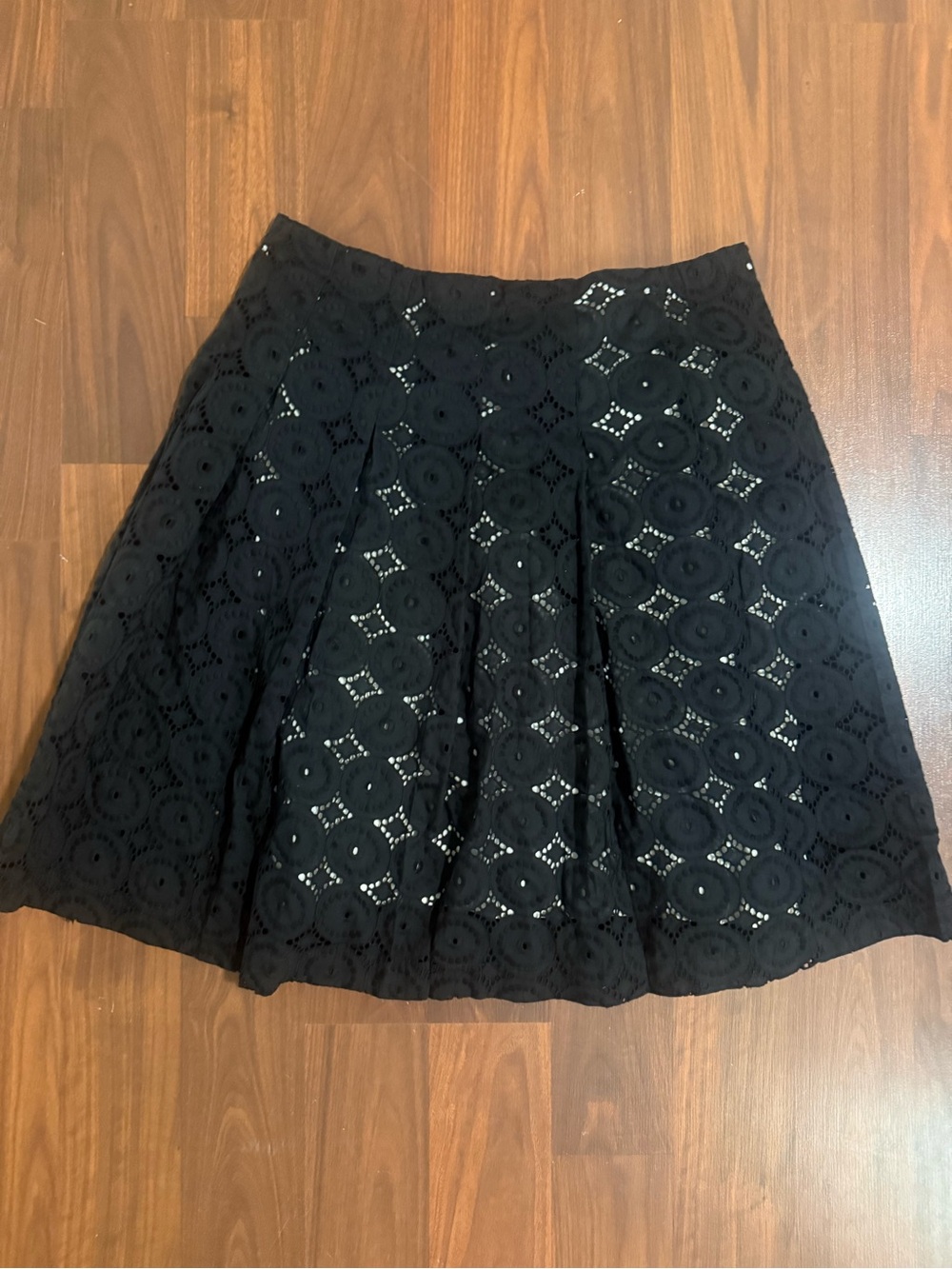 Banana Republic Black Lace Circle Skirt